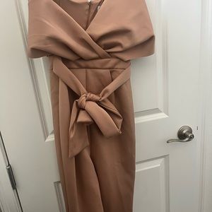 ASOS rose pink maternity romper. Never worn. Dry cleaned